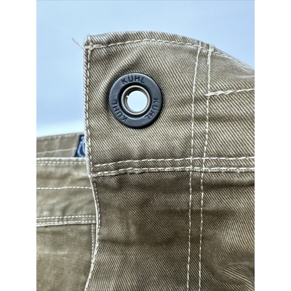Kuhl Mens Pants Gray 38X30 Crag Vintage Patina Dye Distressed Casual Brown - Picture 10 of 14